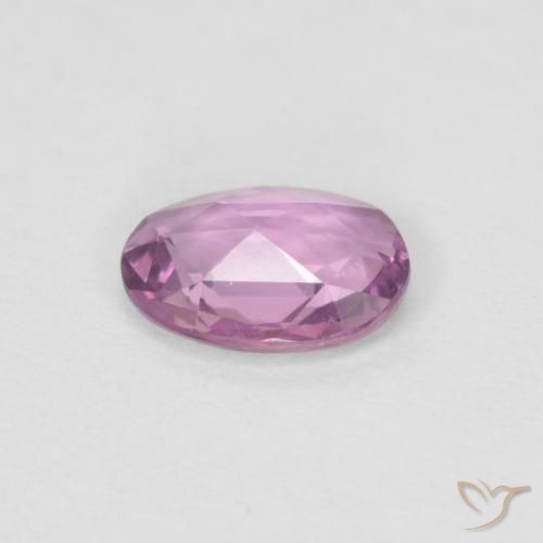 Safira Roxo Real Rosa Natural 0.47ct, oval, VVS-VS