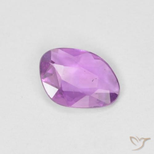 Safira Violeta rosado Natural 0.41ct, Chique, VVS-VS