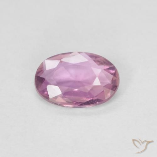 0.41ct Natural Magenta claro Safira, oval, VVS-VS