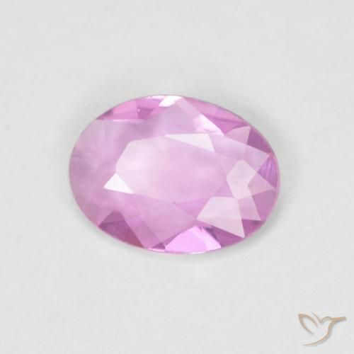 Safira Roxo Rosa Natural 0.46ct, oval, VVS-VS