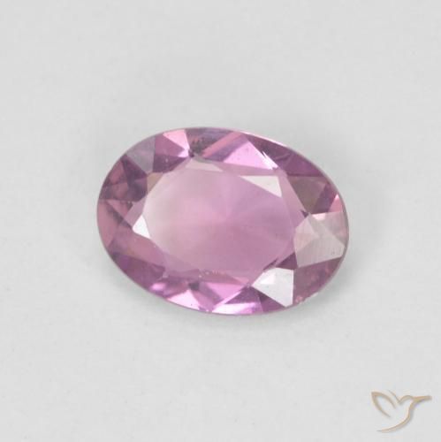 Safira Roxo Rosa Natural 0.75ct, oval, VS