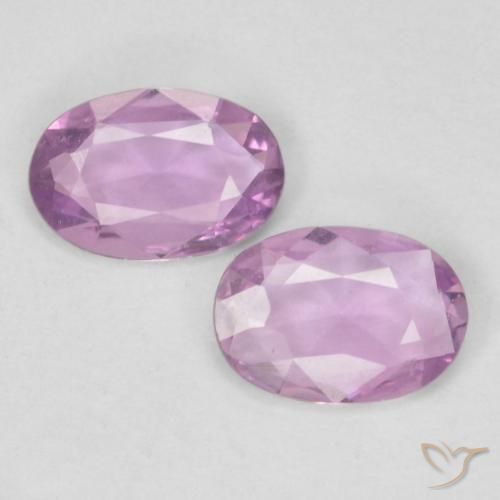 0.75ctw Natural Rosa bem claro Safira, oval, VS