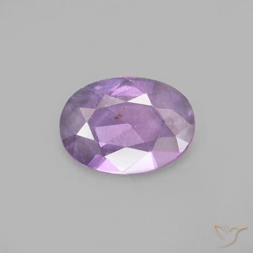 0.47ct Natural Violeta rosado Safira, oval, VVS