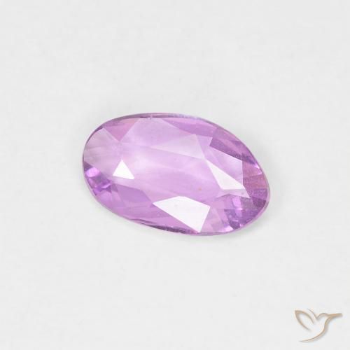 Safira roxo elétrico Natural 0.45ct, Chique, VVS