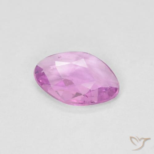 Safira roxo médio Natural 0.60ct, Chique, VS