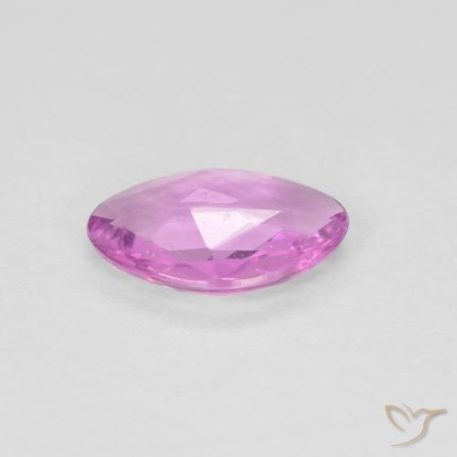 Safira roxo médio Natural 0.60ct, Chique, VS