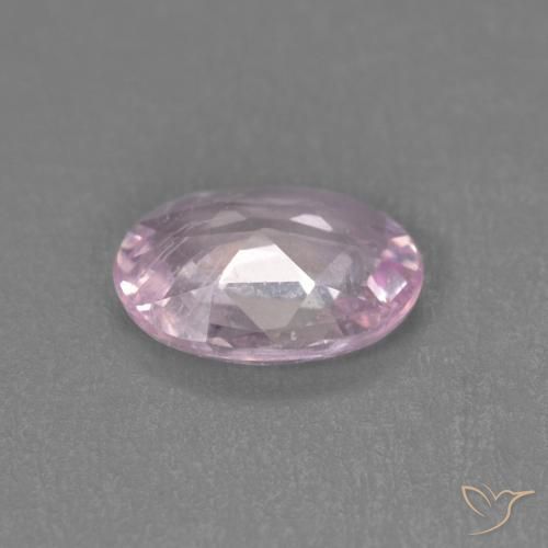 Safira Rosa chiclete Natural 0.68ct, oval, VS
