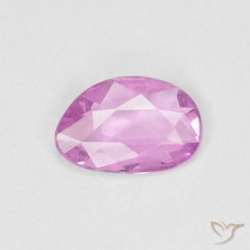 0.40ct Natural Roxo Real Claro Rosa Safira, Chique, VS