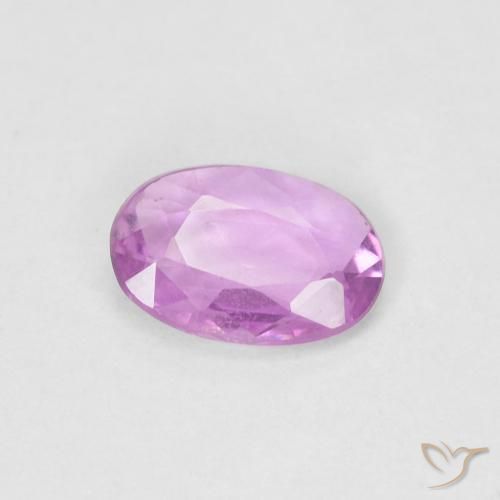 Safira Medium Light-Purple Natural 0.43ct, oval, VS