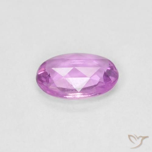 Safira Medium Light-Purple Natural 0.43ct, oval, VS