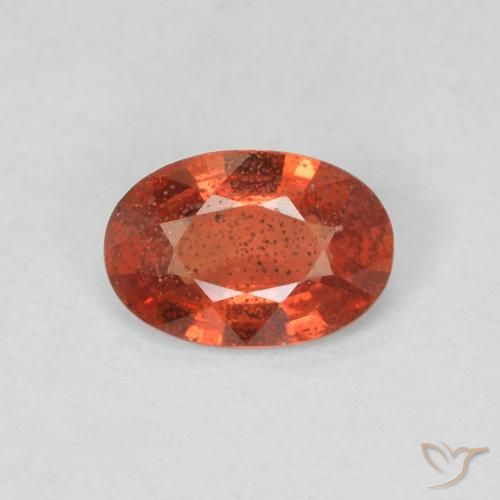 0.46ct Natural vermelho intenso Safira, oval, VS