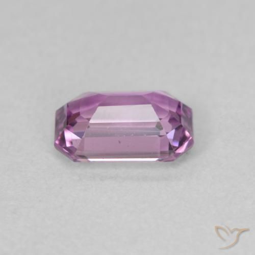 Safira roxo médio Natural 0.69ct, Corte Octógono / Esmeralda, VVS-VS
