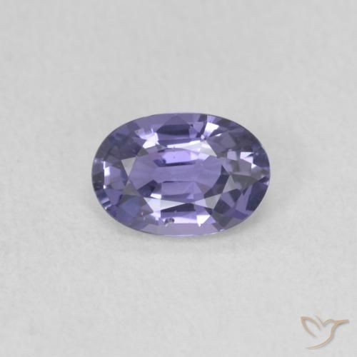 0.56ct Natural Roxo azulado escuro Safira, oval, VS