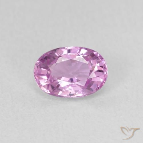 0.73ct Natural Medium Light-Purple Safira, oval, VVS