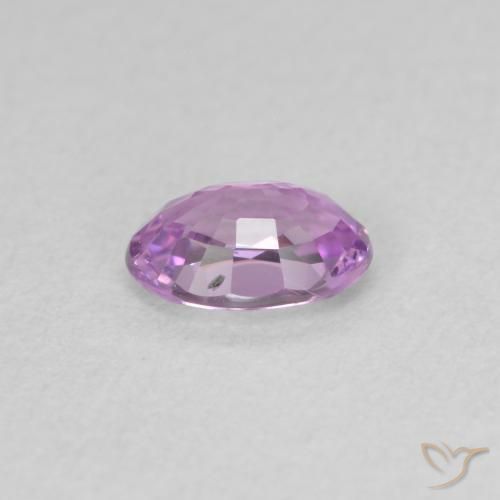 Safira Luz roxa Natural 0.57ct, oval, VVS