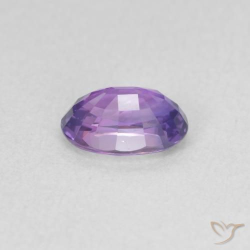 Safira Violeta médio Natural 0.70ct, oval, VVS