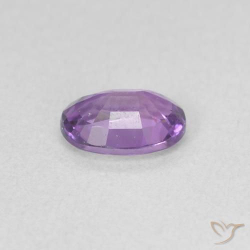 Safira Violeta Profundo Natural 0.63ct, oval, VVS