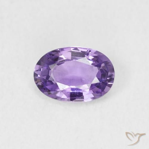 0.56ct Natural Violeta médio Safira, oval, VVS-VS