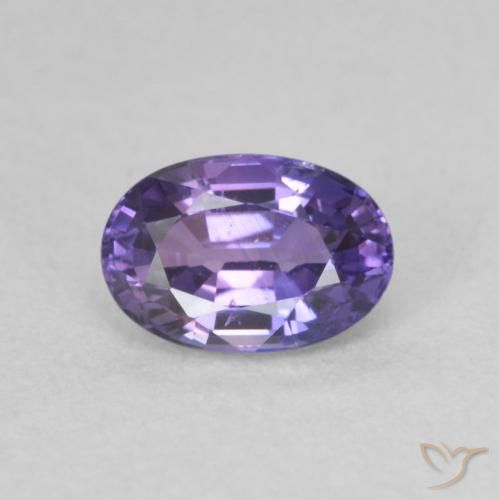 0.73ct Natural Violeta Profundo Safira, oval, VVS-VS, Photo A