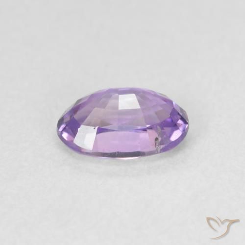 Safira Violeta Profundo Natural 0.60ct, oval, VVS-VS