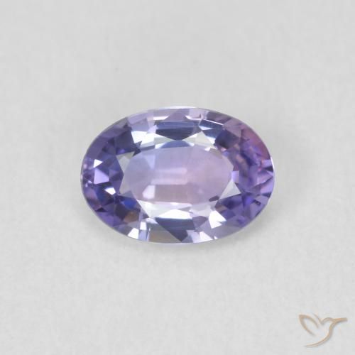 0.56ct Natural Violeta médio Safira, oval, VVS-VS