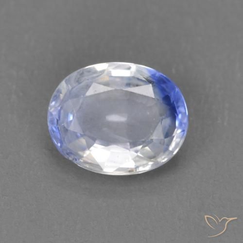 0.54ct Natural Pastel Azul Safira, oval, VS