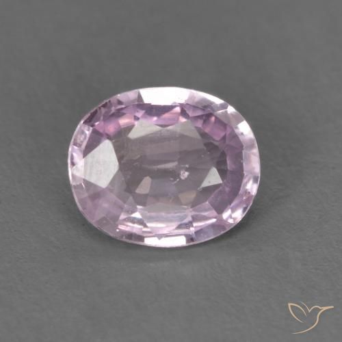 0.48ct Natural rosa médio Safira, oval, VS