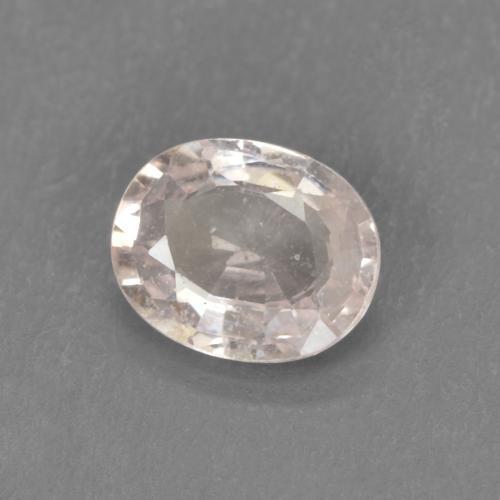 Safira Luz rosa Natural 0.50ct, oval, VS