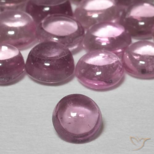 0.28ct Natural Luz roxa Safira, Redondo, Transparente