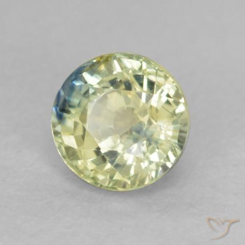 Safira Medium Light-Yellow Natural 0.58ct, Redondo, VS