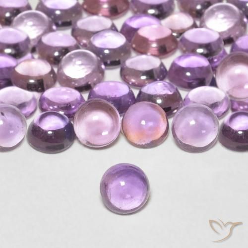 0.27ct Natural Roxo profundo Safira, Redondo, Transparente