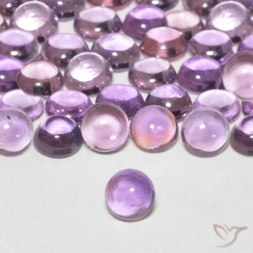 Safira Roxo profundo Natural 0.27ct, Redondo, Transparente