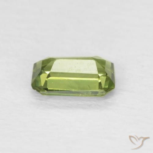 Safira Verde Floresta Claro Natural 0.41ct, Corte Octógono / Esmeralda, VS