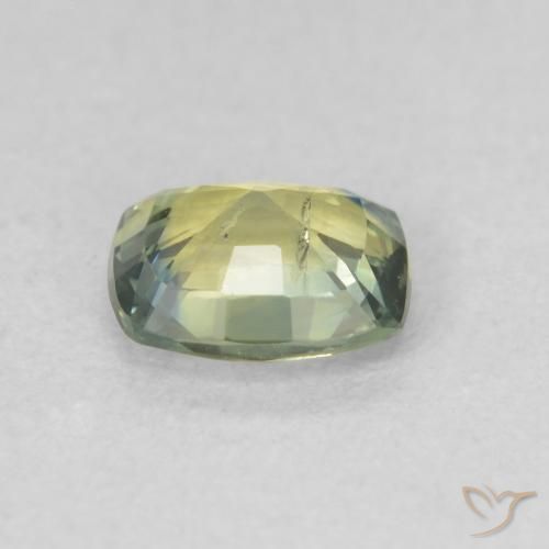 Safira Multicolorido Natural 0.88ct, Almofada, VS-SI