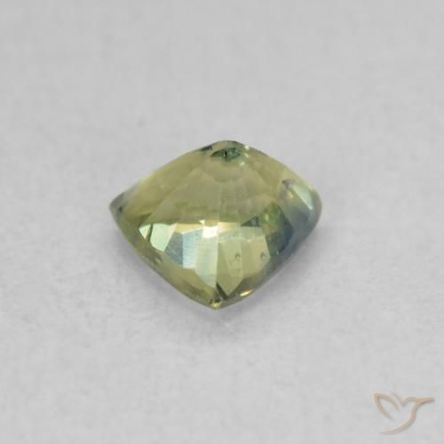 Safira Multicolorido Natural 0.54ct, Trilhão, VS