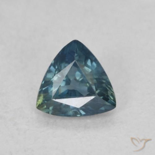 0.33ct Natural Cerceta Safira, Trilhão, VS
