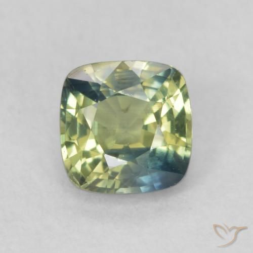 0.55ct Natural Multicolorido Safira, Almofada, VS