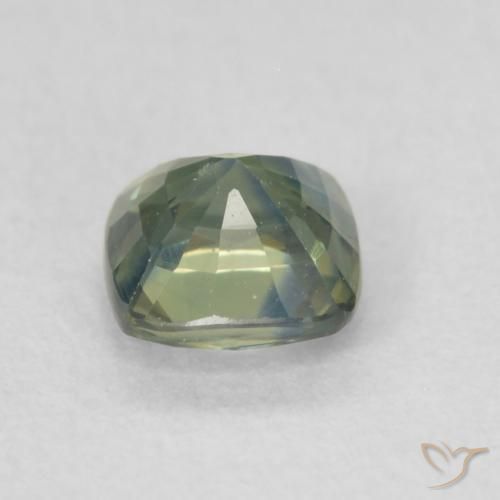 Safira Multicolorido Natural 0.55ct, Almofada, VS