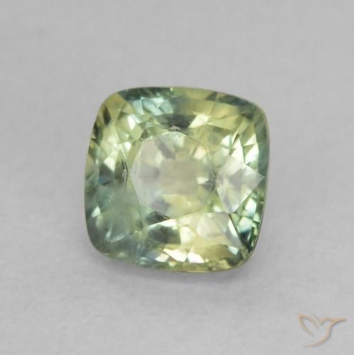 Safira Multicolorido Natural 0.65ct, Almofada, VS
