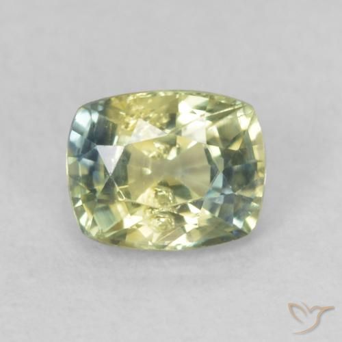 0.55ct Natural Multicolorido Safira, Almofada, VS