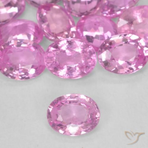 0.32ct Natural Roxo Real Rosa Safira, oval, VS