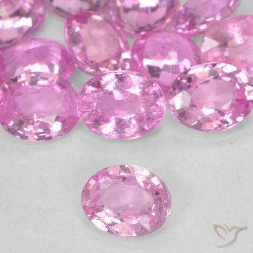 Safira Roxo Real Rosa Natural 0.32ct, oval, VS