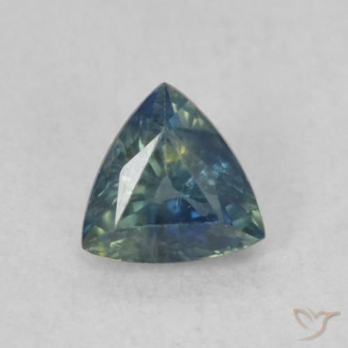 0.47ct Natural Cerceta Safira, Trilhão, VS