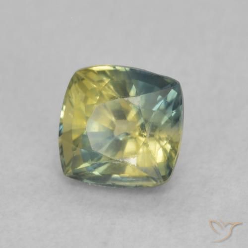 Safira Multicolorido Natural 0.64ct, Almofada, VS