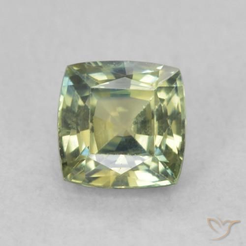 0.76ct Natural Multicolorido Safira, Almofada, VS