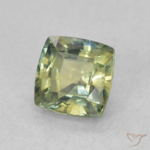 Safira Multicolorido Natural 0.76ct, Almofada, VS