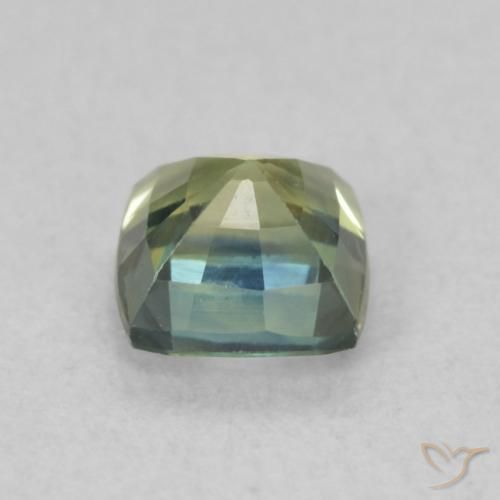 Safira Multicolorido Natural 0.76ct, Almofada, VS