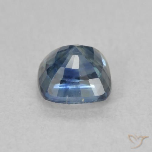 Safira Multicolorido Natural 0.81ct, Almofada, VS