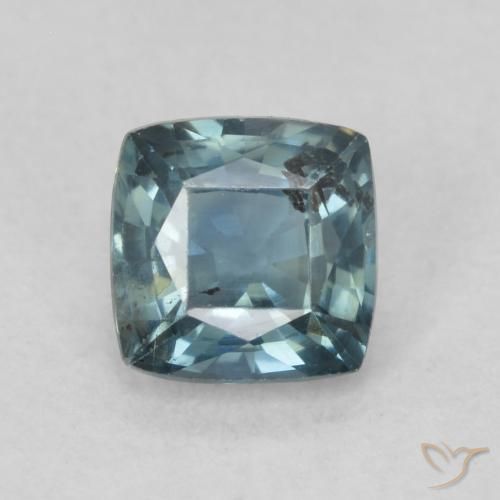 0.89ct Natural Cerceta Safira, Almofada, VS