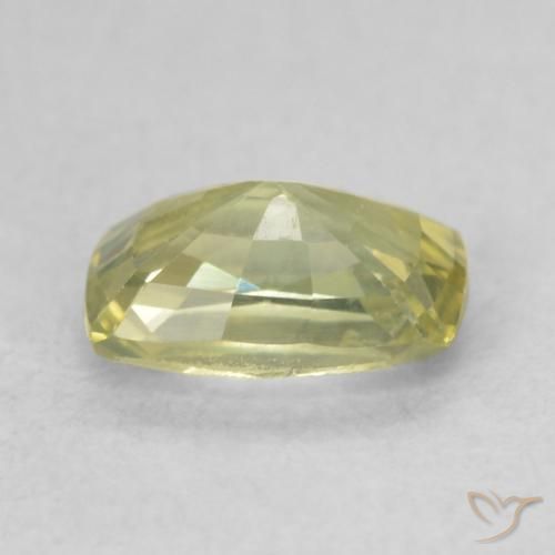 Safira Multicolorido Natural 0.88ct, Almofada, VVS-VS